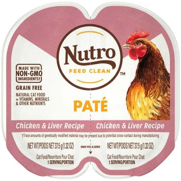 24/2.65 oz. Nutro Perfect Portions Chicken & Liver - Food